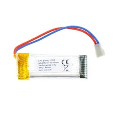 efaso Akku 3,7V 350mAh Li-Po weißer flacher Stecker passend für Syma X3