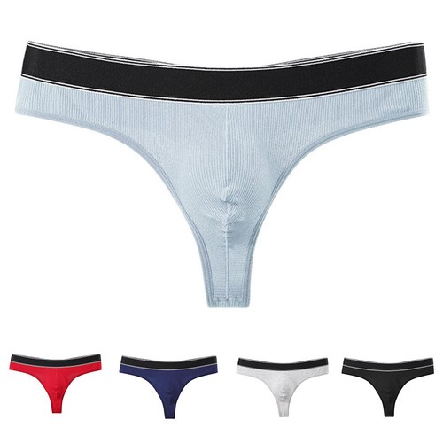 Gerippter color block herren - color,