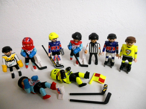 Eishockey set spieler figuren - eishockey,