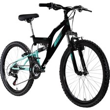 24 Zoll Fahrrad Shimano 18 Gang Kinderfahrrad Jungen Mädchen Mountainbike Fully