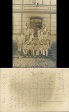 Berlin Brüderstraße, Nicolaihaus - Krankenschwester Soldaten 1916 Privatfoto