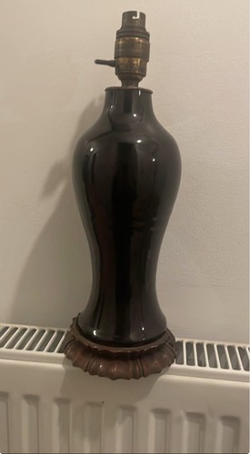 Vintage chinesischer schwarzer