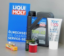 Wartungs  Set  Daelim Otello 125 FI ab  07- , Oelfilter, Zündkerze, Oel, Service