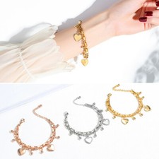 Damen doppelarmband herz - damen,