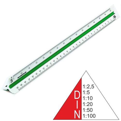 Rumold dreikantmaßstab - rumold,