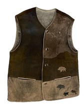 Meindl Herren Echt Leder Weste