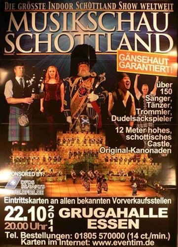 Musikschau schottland essen - schottland,