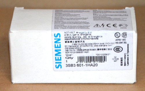 Siemens 3sb3 601 - siemens, 601-1ha20