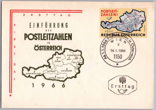 österreich fdc wien 1966 - Österreich,