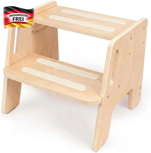 Holz tritthocker stufig - tritthocker, bis