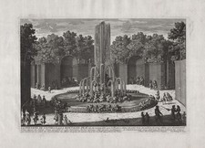 Versailles Fontaine de l'Etoile jardin Perelle Kupferstich engraving gravure