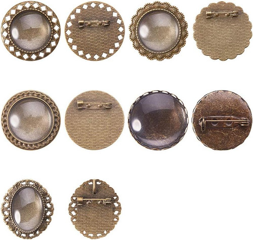 Teilige legierungsbrosche - 50-teilige,