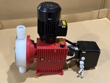 Jesco MEMDOS LB 400 Membrandosierpumpe mit Agromatic NL 0608 Schwenkantrieb