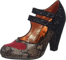 Schwarze Damen-Heels Poetic