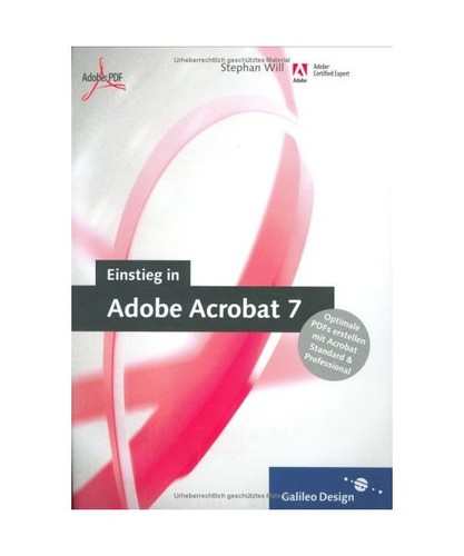 Einstieg adobe acrobat 7 - in,