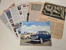 PEUGEOT 403 - 1963 - Prospekt