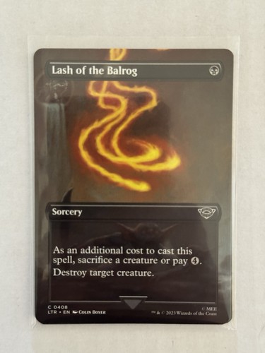 Mtg lash the balrog - of,