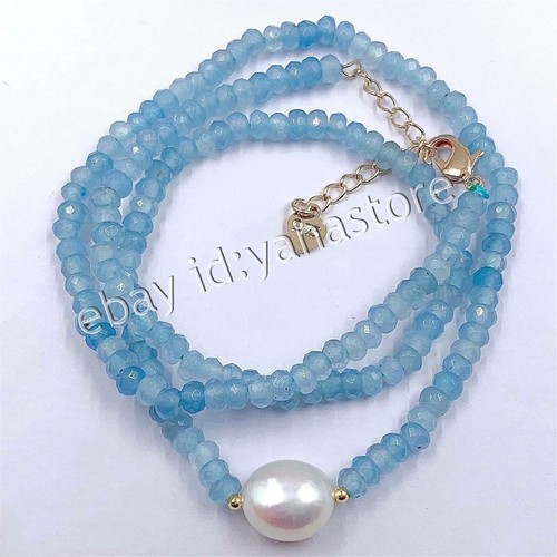 Facettierter 2x4mm blau - 2x4mm,