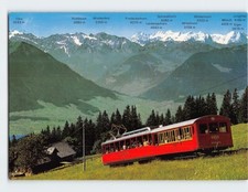 Postcard Vitznau Rigi Bahn mit