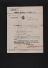 ZWICKAU, Brief 1938, Rudolph Heinrich GmbH Kohle Koks Briketts