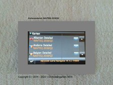 MEDION GoPal PE 6.1 - 4.7 GB DVD-DR aktuelle Karten Q2-2018 v. 12.2018 m Blitzer