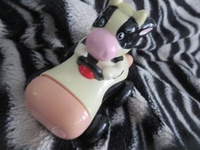 AUTO kinder KUH euter SCHWARZ weiss ROSA maximal supersüß 12 cm