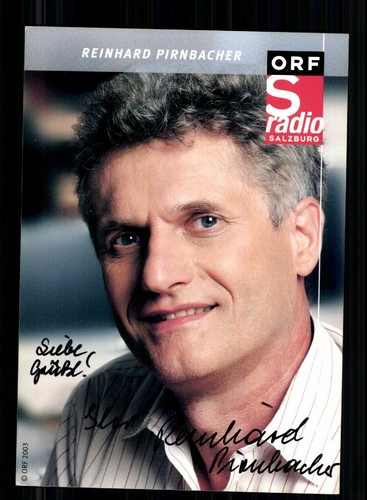 Reinhard pirnbacher orf - reinhard,