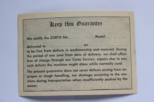 Original curta calculator - original,