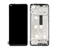 Display Mit Frame Für Oppo A74 4G CPH2219 LCD Ersatzteile Bildschirm TFT Touch