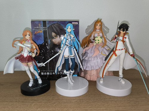 Sword art online anime - sword, figuren