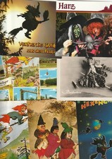 HARZ - Hexe , Hexen , Harzhexen  ----   12  verschiedene AK ---