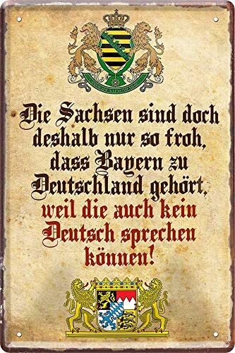 Blechschild lustiger spruch - lustiger,