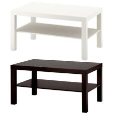 IKEA Couchtisch Sofatisch Kaffeetisch Beistelltisch Schwarz Weiß LACK 90x55
