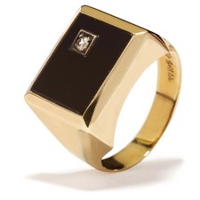 Siegelring aus 333er Gold 8K