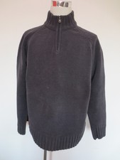 KENSINGTON Troyer Winter Ski Pullover XL/XXL Chenille anthrazit-lila Fehler/N
