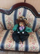 Clown puppe stoffpuppe - puppe,,