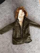 Zara Kids Mädchen Winterjacke Grün – kuschelig, warm & stylisch