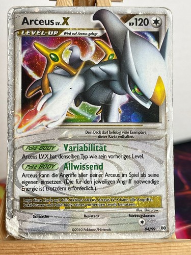 Arceus 94 99 platin - x, 94/99
