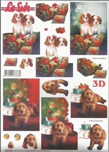 Stanzbogen - 3d-,