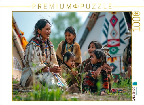 Calvendo puzzle indianische - puzzle,