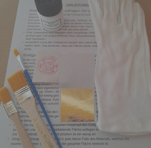 Karat blattgold set - blattgold,