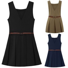 Kinder Mädchen Kleid Stage Choir Karneval Schuluniform Holiday Ärmellos Show