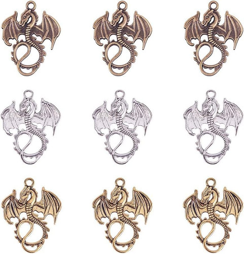 Diy tier drachen charms für - drachen,