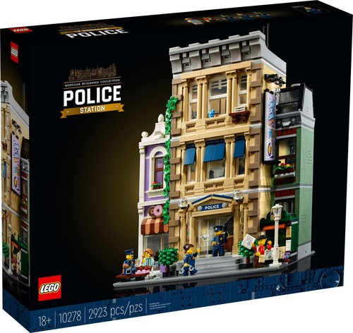 Lego icons polizeistation - lego,