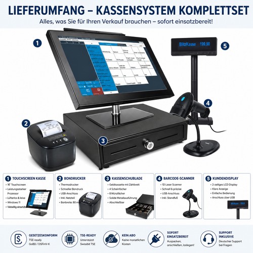 Tse kassensystem touch kasse - kassensystem,