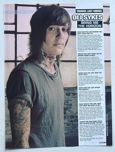 Oli sykes 2009 full - -, page