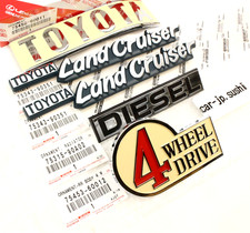 TOYOTA Original Land Cruiser 69-80 FJ40 BJ40 FJ45 BJ43 'Diesel Emblem Plate 5...