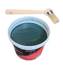 4kg Eimer Auto Reifen-Montagepaste Montage-Pinsel Montagewax Reifenwax Grün