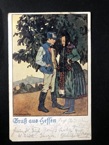 Künstlerkarte otto - ak,