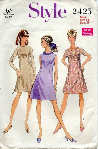 Style schnittmuster 2425 - schnittmuster,